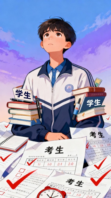 第一个问题：
    初三高三了，孩子到底是“学生”还是“考生”？预览效果