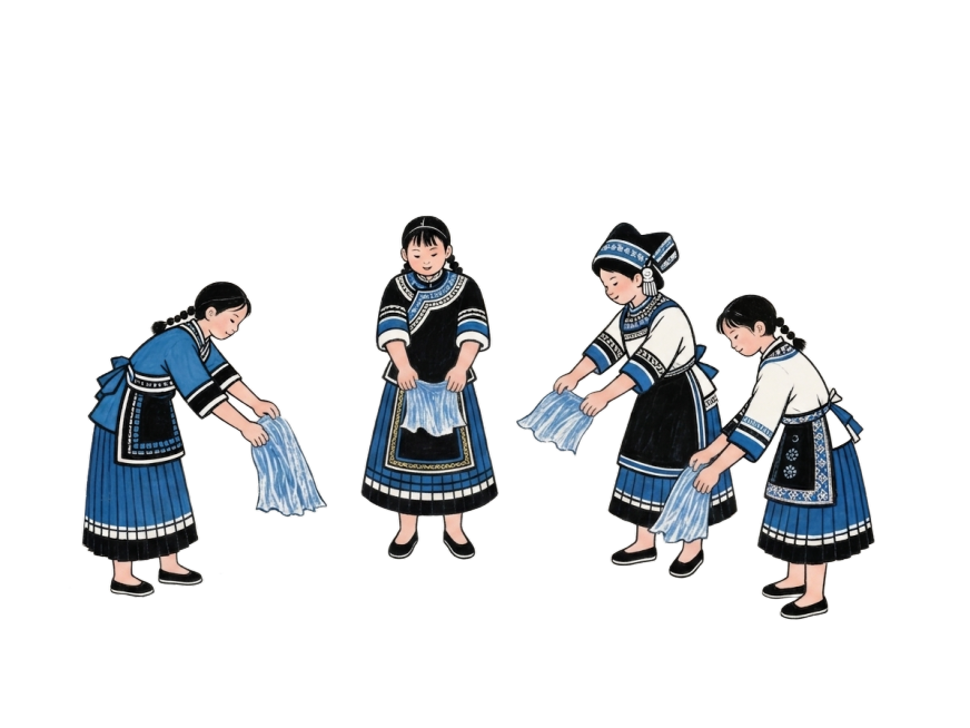 将图中人物单独展示位置不变预览效果