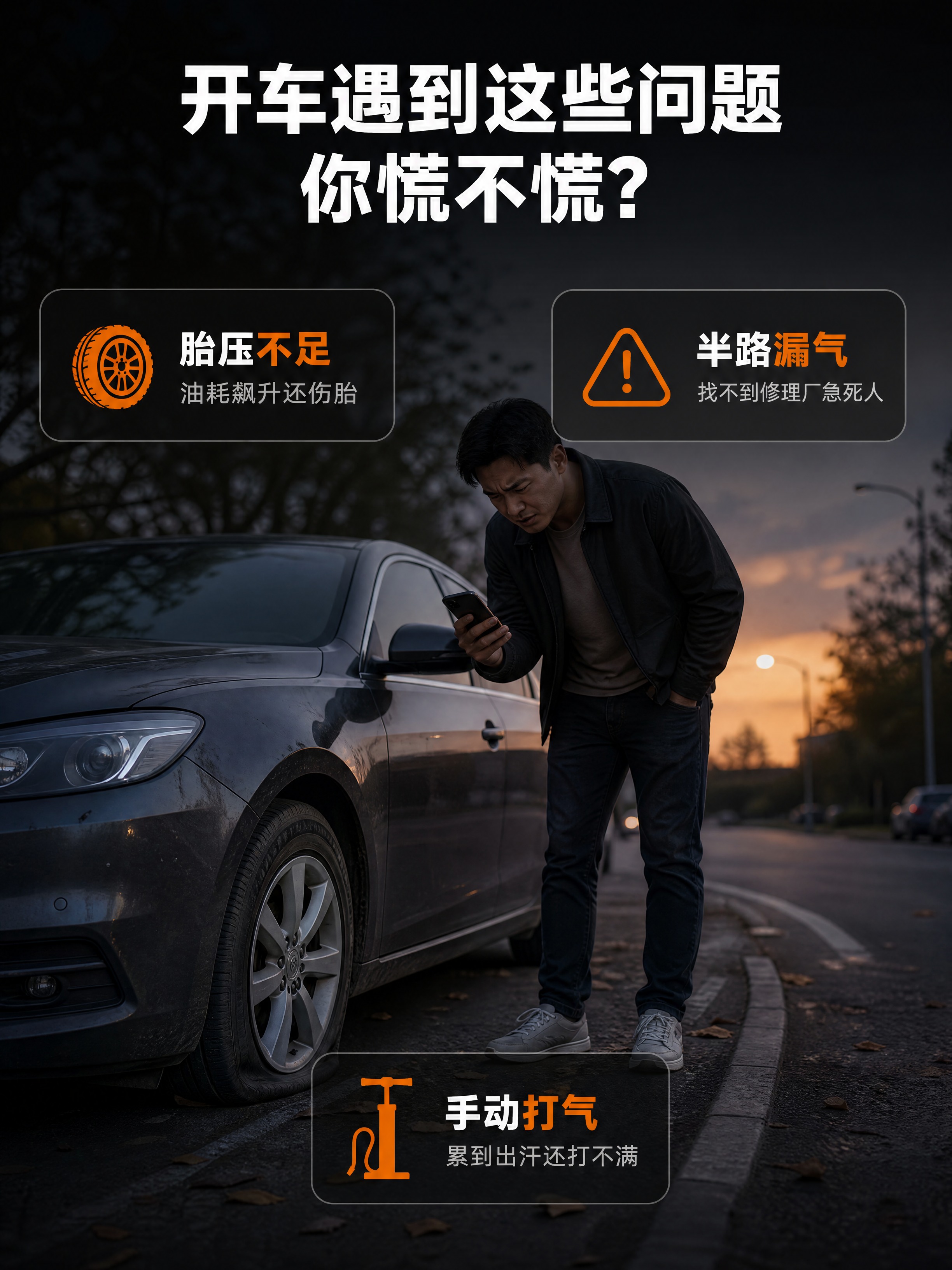 [商品] 本页为痛点场景页，不使用产品图。 [画面] 第2张·… - 图片创意预览