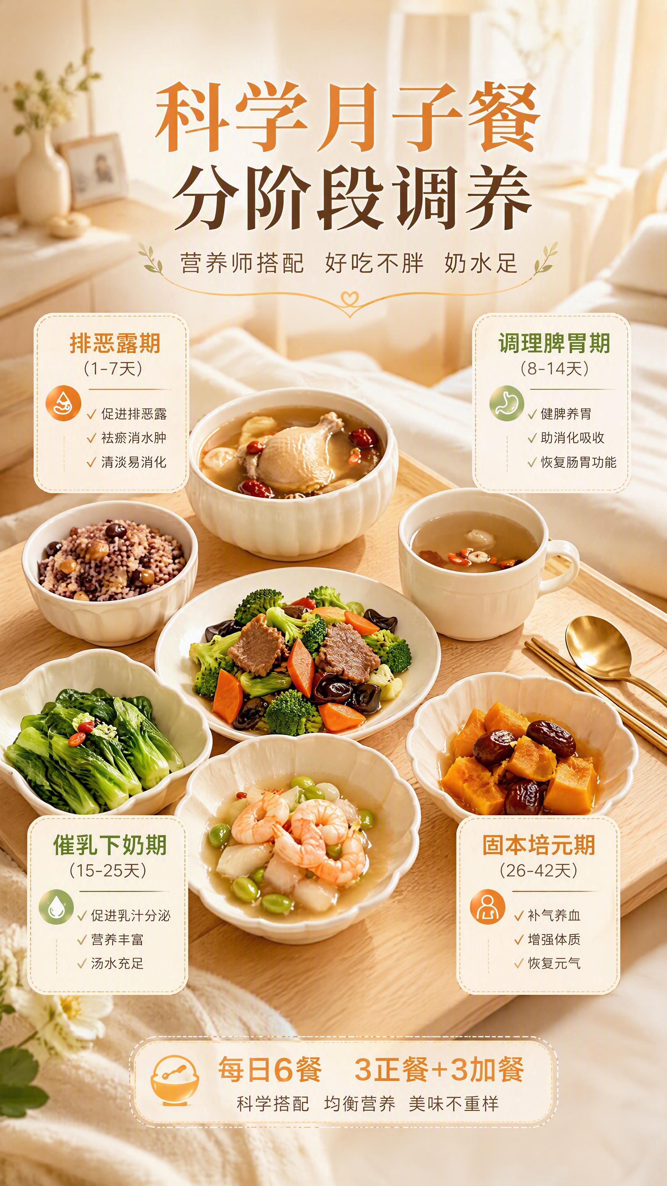 [第3张] 核心服务页-科学月子餐定制专题。本张使用【图1】中… - 图片创意预览