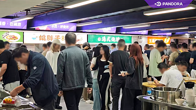 将图中所有人脸进行高斯模糊处理，保护隐私，其他内容保持不变