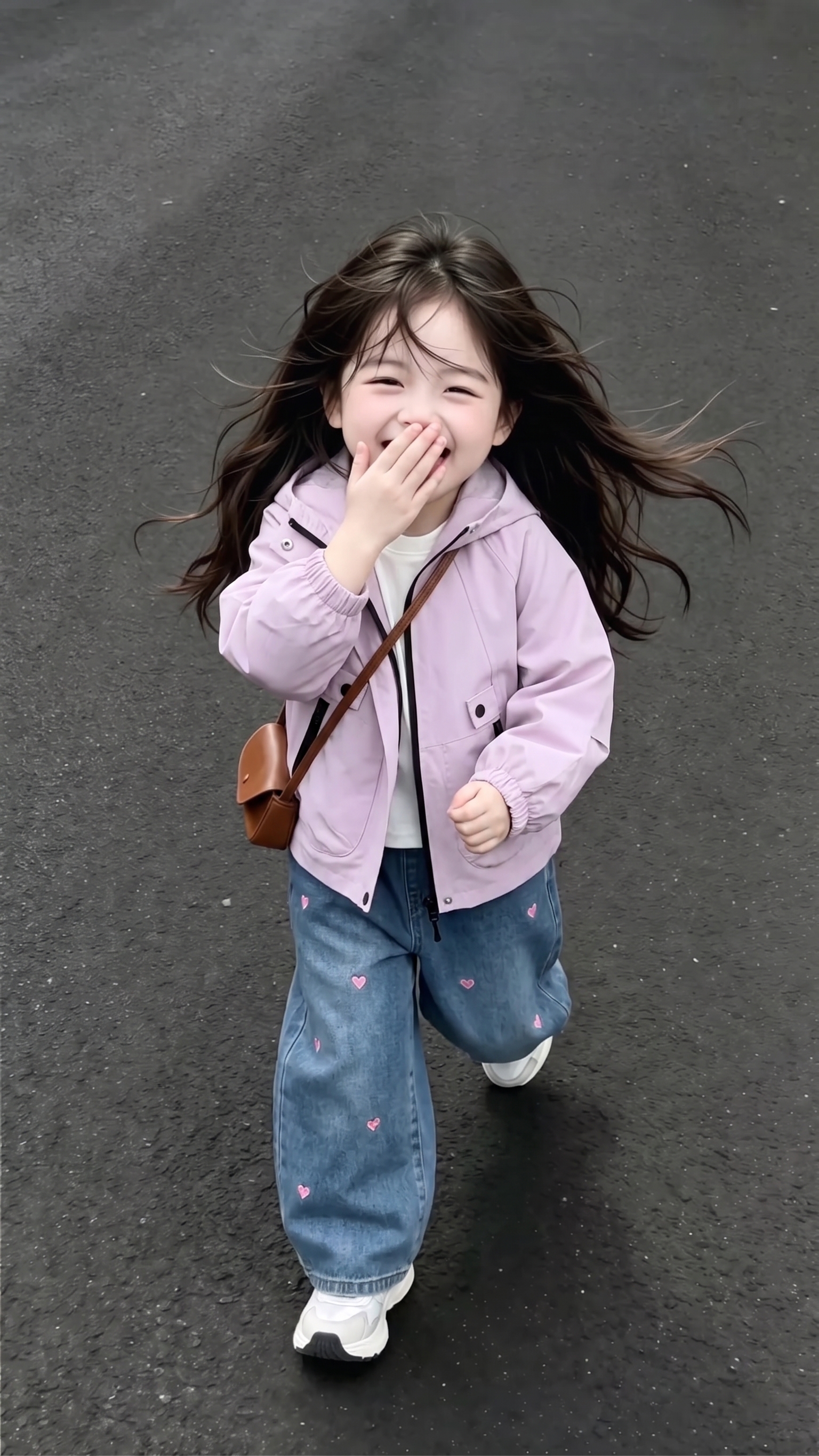 用图1衣服裤子替换掉图2的模特身上穿的衣服裤子，保留原场景光影… - 图片创意预览
