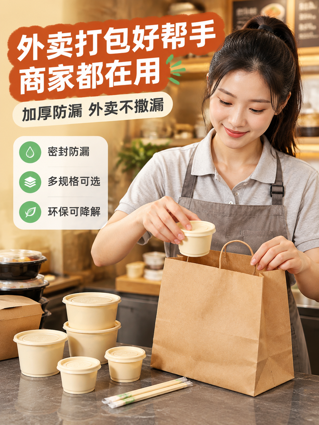 [商品] 使用【图1】米黄色玉米淀粉调料杯；保留带盖状态、外观… - 图片创意预览