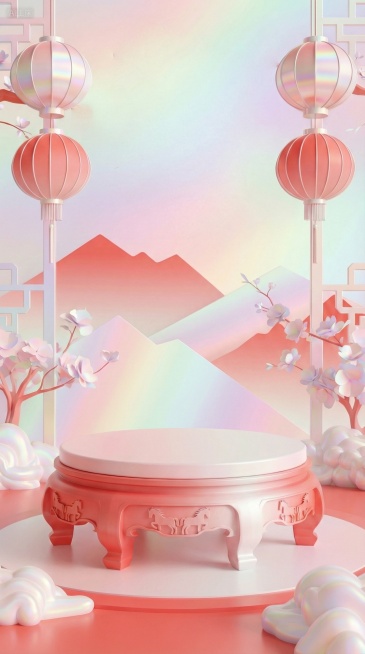 The image has been styled in a modern minimalist style, while still retaining the details of the Chi预览效果