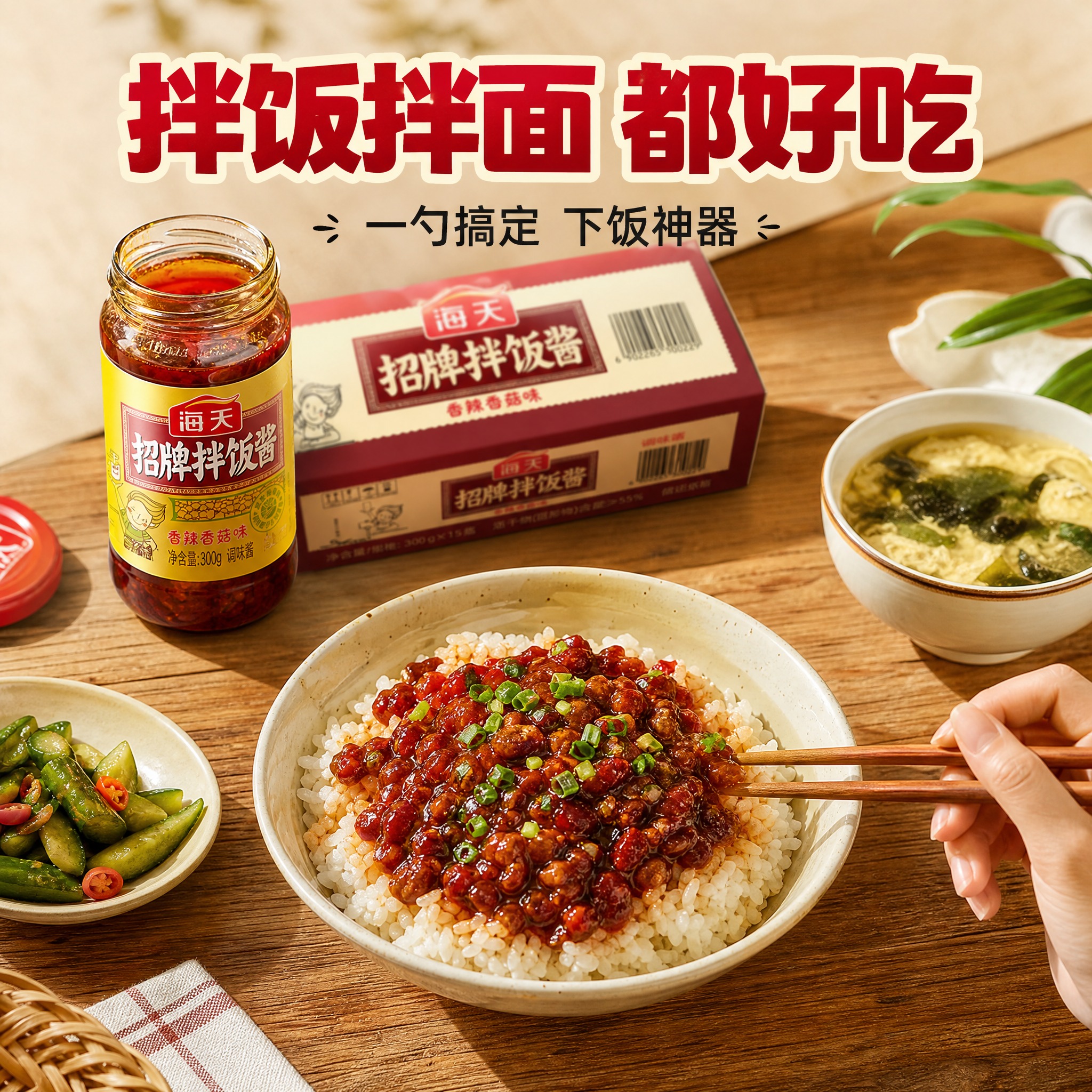 [主图-4] 使用场景 拌饭拌面都好吃 [统一基调] 抖音电商… - 图片创意预览