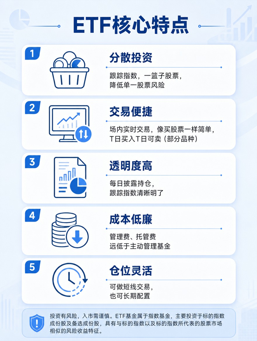 [商品] 无实物商品，为ETF投资者教育竖版长图，第3张：ET… - 图片创意预览