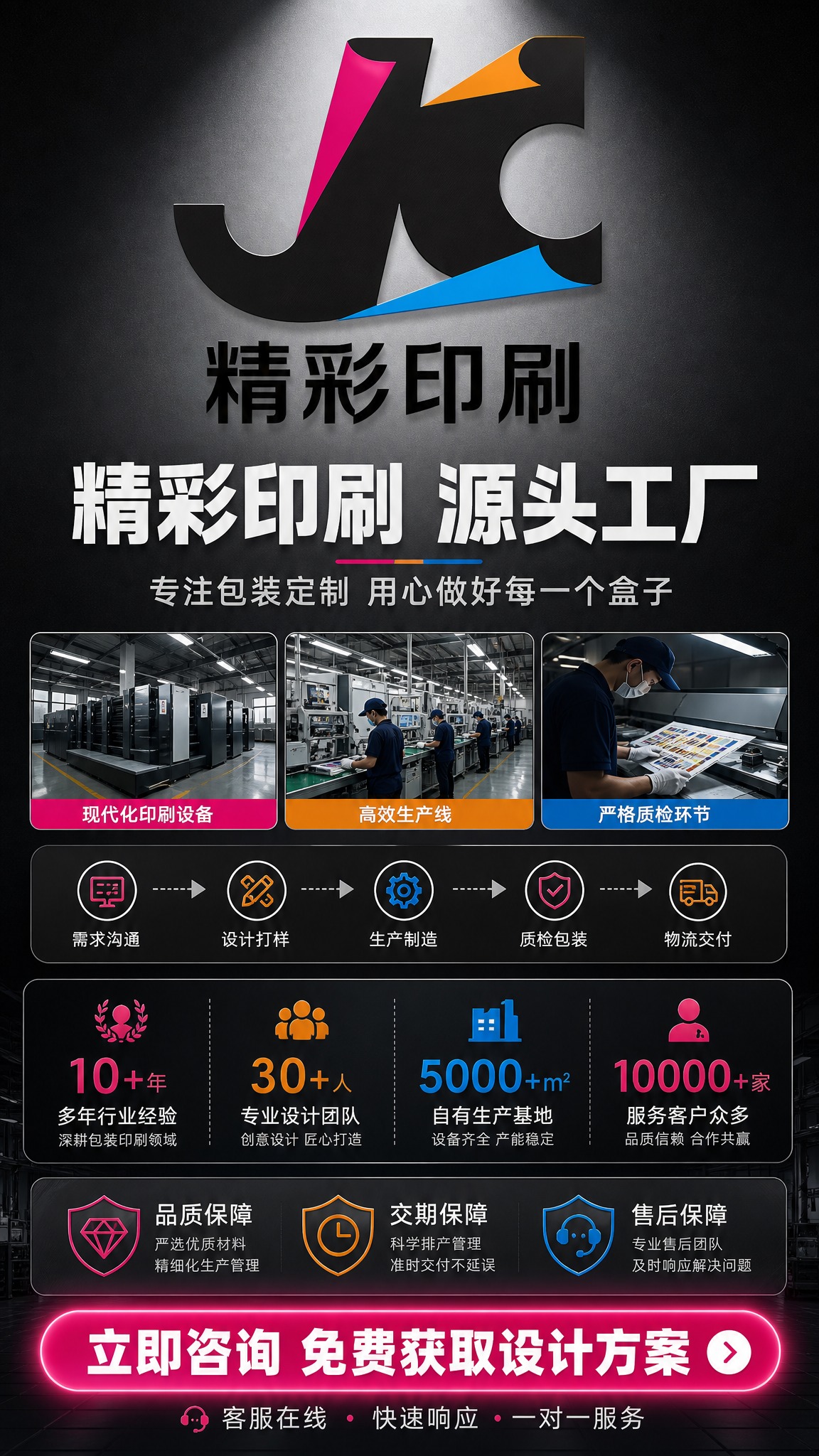 [商品] 使用【图1】精彩印刷品牌Logo；保留Logo的黑色… - 图片创意预览