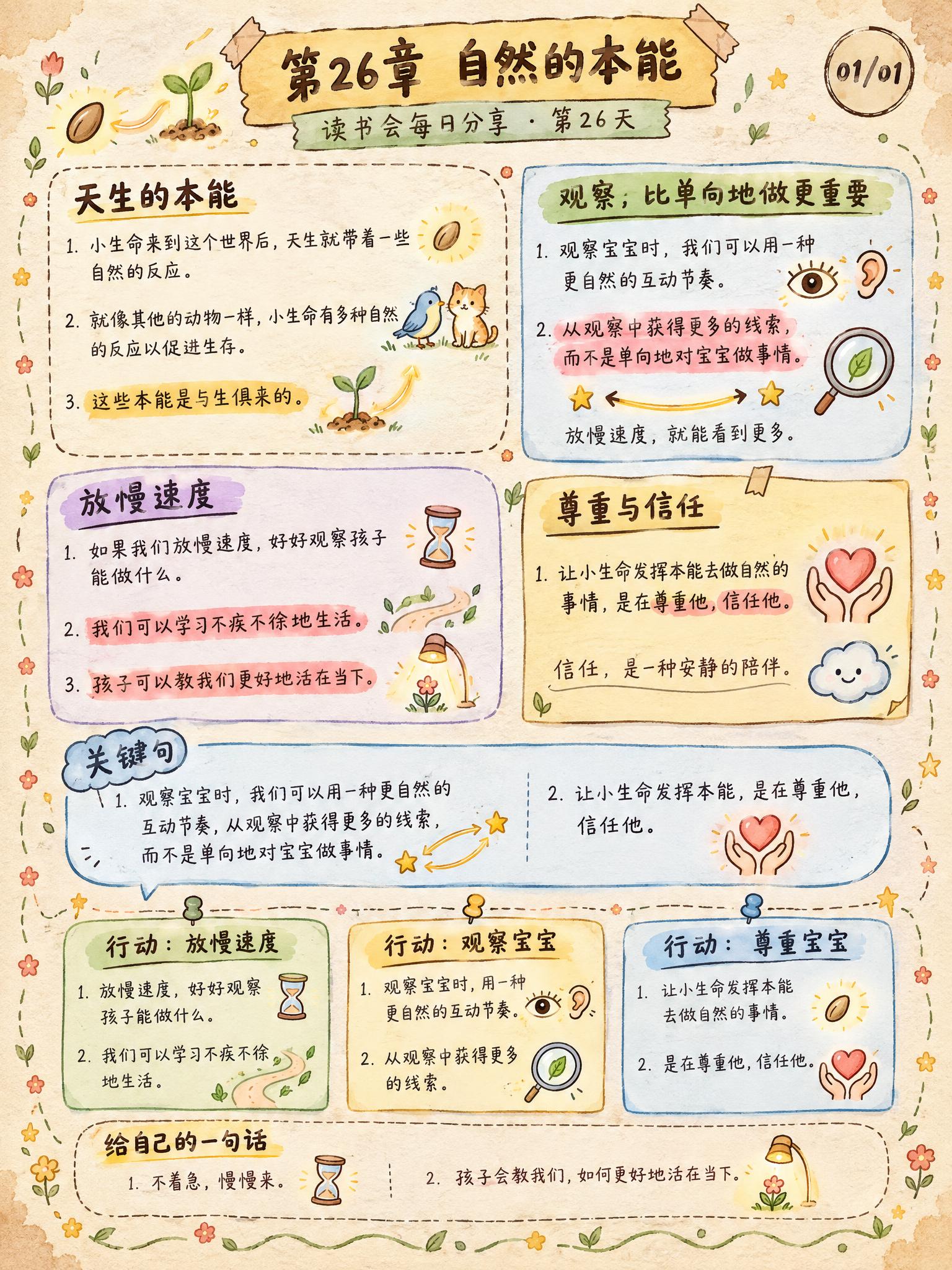 手绘涂鸦笔记(Sketchnote)风格，经典手账风，3:4竖… - 图片创意预览