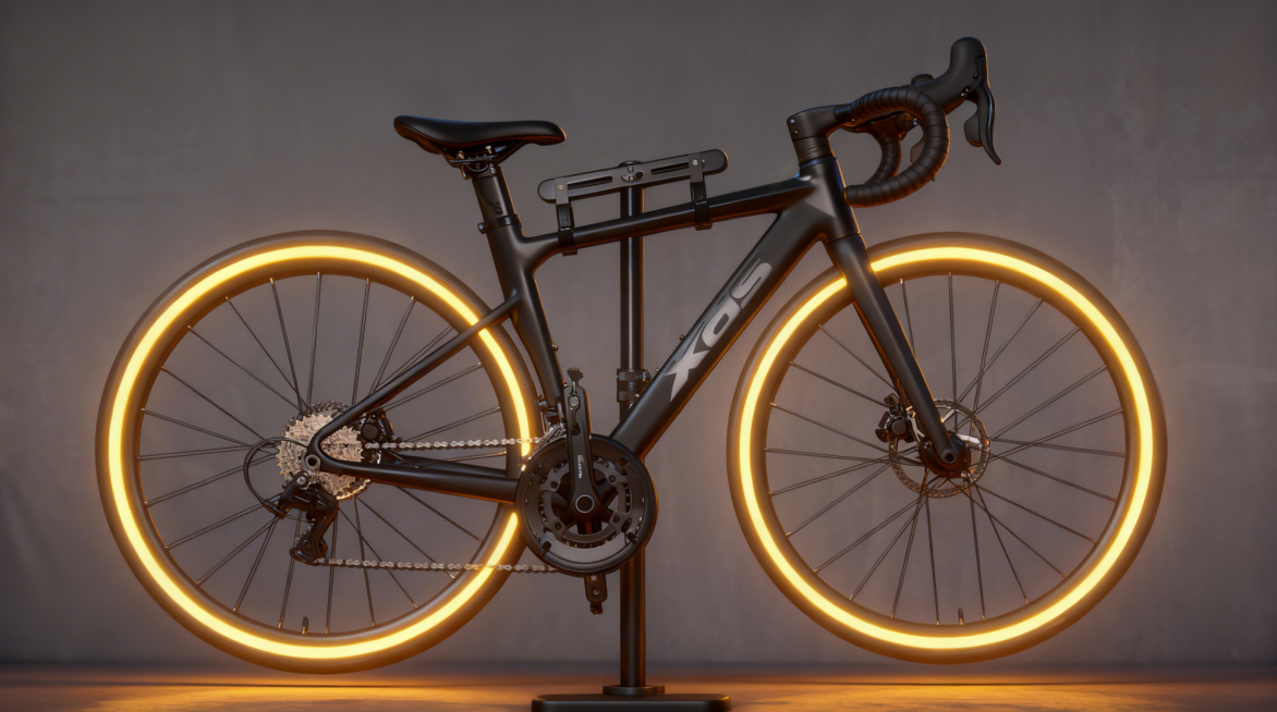 「图片1」让这辆自行车轮子的光变成黄色的光预览效果