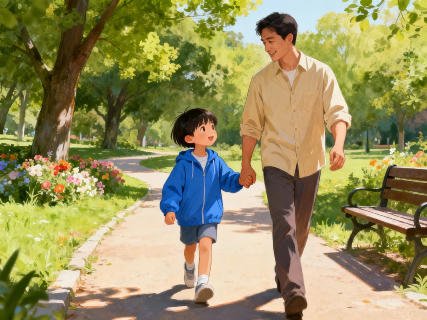 A dog.
There is a cute dog in the park.
The dog eats a bone every morning.
My mom feeds the dog ever预览效果