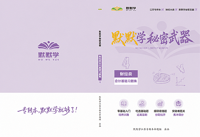 基于这张图片进行修改，保持原背景、布局、颜色、所有其他元素和排版完全不变，只修改以下文字内容：1. 右上角的"Terence老师"改为"默默学秘密武器"，字体风格保持与原位置一致；2. 中间大标题"T妈秘密武器"改为"默默学秘密武器"，字体更换为国风毛笔书法字体（毛笔粗行楷/江湖书法标题体），保持原有的黄紫配色和大小位置；3. 大标题下方的英文"T MA'S SECRET WEAPON"改为"MO MO XUE'S SECRET WEAPON"，字体风格、大小、颜色、位置保持不变；4. 左侧竖排的"T妈秘密武器"改为"默默学秘密武器"，字体风格保持不变。除以上文字修改外，其余所有内容、背景、图标、排版、颜色均保持原样，不得有任何改动。