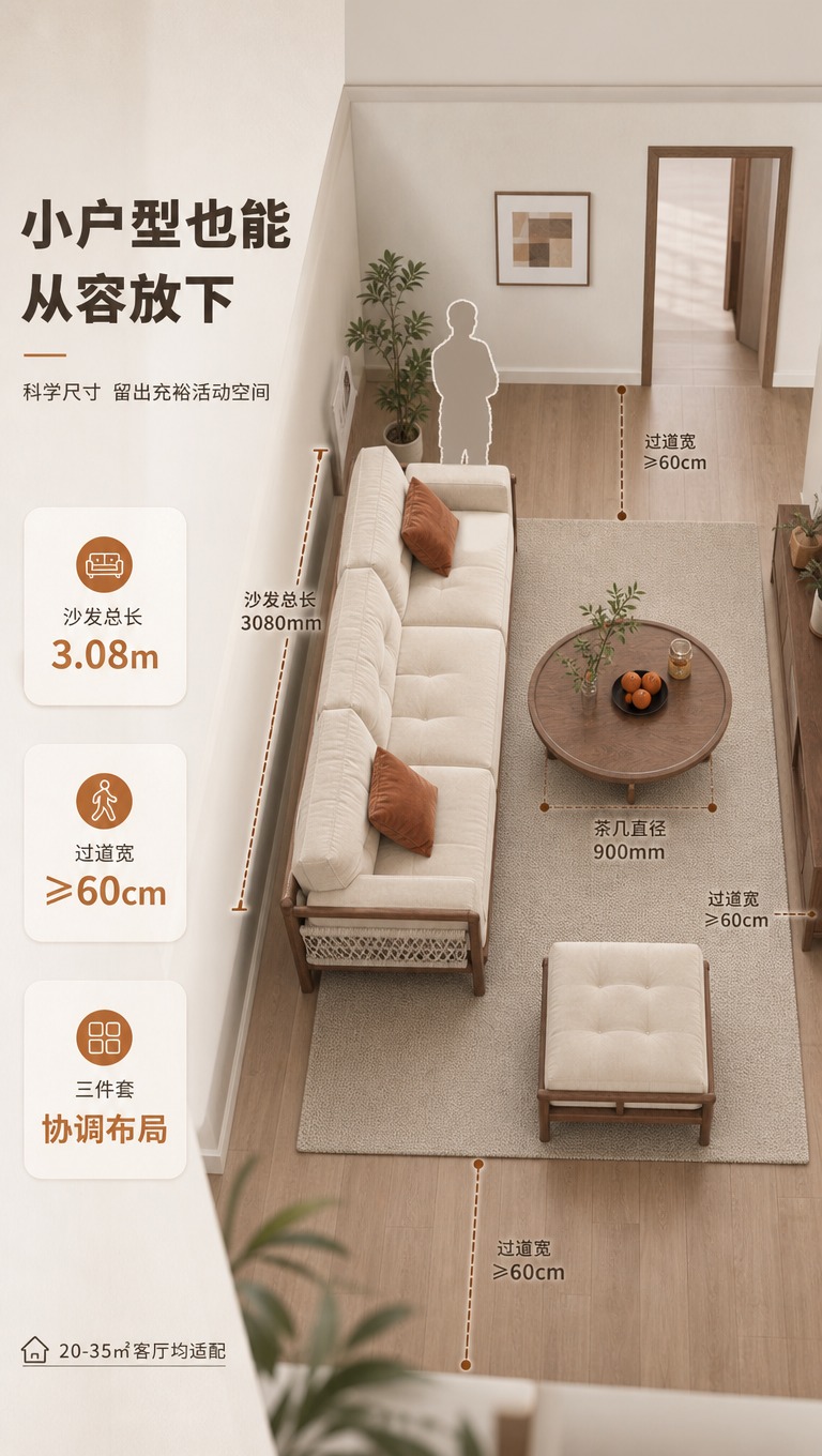 [商品] 使用【图1】沙发、【图2】茶几、【图3】脚踏三件套组… - 图片创意预览