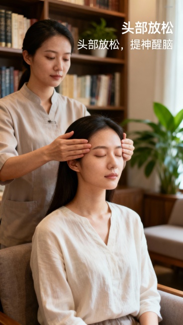生成50张按摩推拿图片，可以加入点文字预览效果