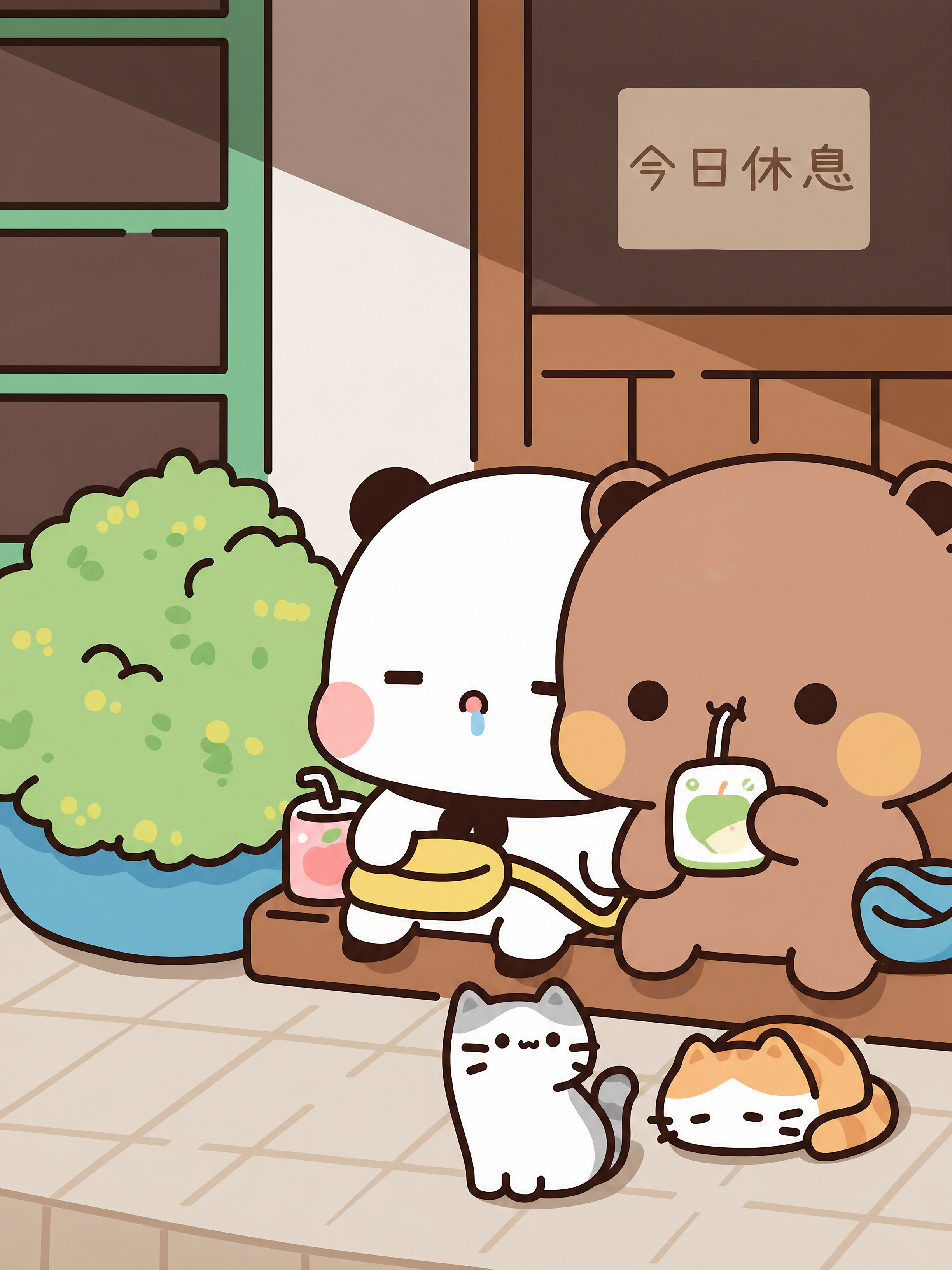 提取参考图中的门帘图案，完整还原门帘设计，去除中间竖缝和拼接痕… - 图片创意预览