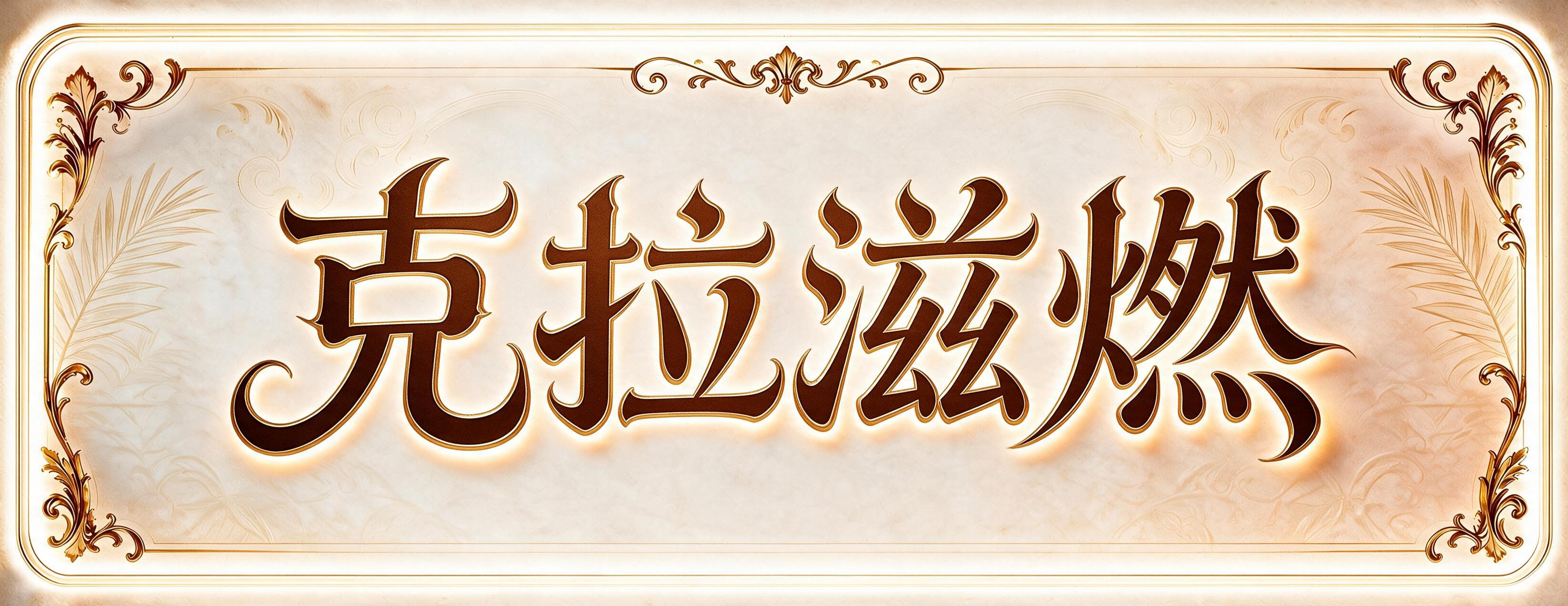 保持这张灯箱的法式复古+南洋风格背景、边框、色调全部不变。只将… - 图片创意预览