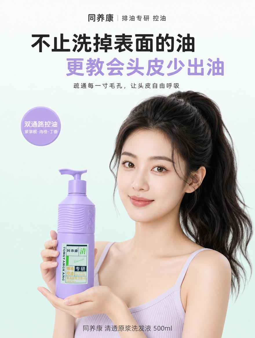 [主视觉] 按参考图版式复刻电商海报：背景完全一致（从上至下由… - 图片创意预览