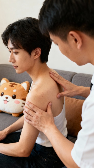 生成50张上门按摩推拿的图片预览效果
