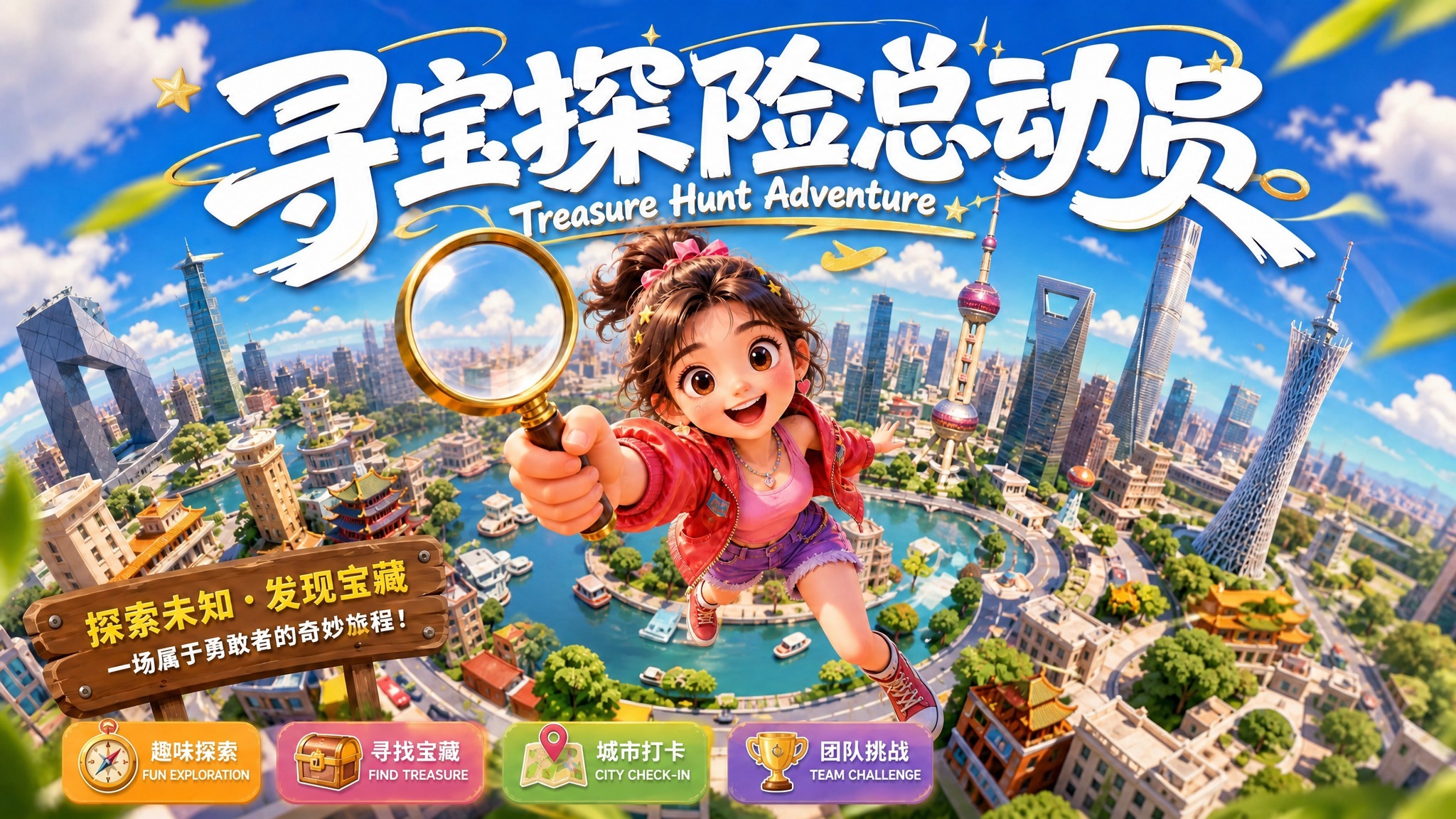 基于参考图进行修改：1. 去掉画面中北京、上海、广州三个城市的… - 图片创意预览