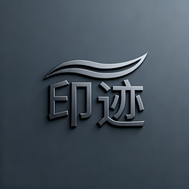 设计一个名为"印迹"的品牌logo，简约现代风格，线条流畅，辨识度高，专业商务质感预览效果