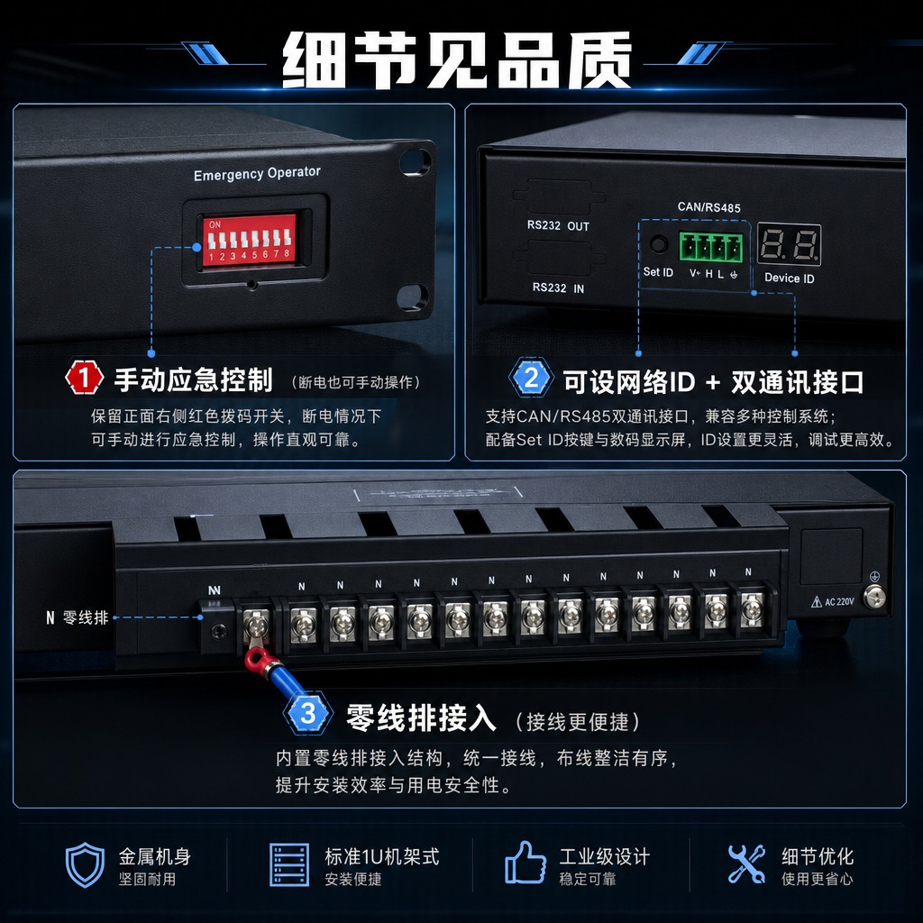 [商品] 使用【图1】8路强电控制器HC-LT8，保留正面右侧… - 图片创意预览
