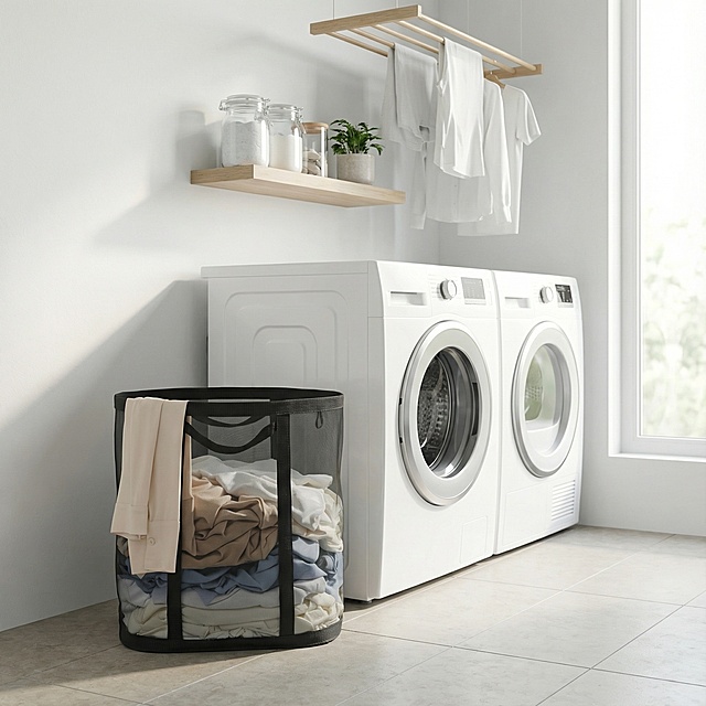 生成放在洗衣房的场景