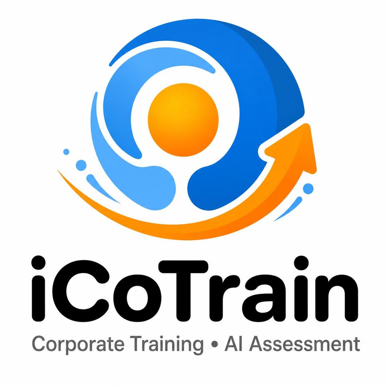 将这张iCoTrain品牌Logo转换为纯SVG矢量图形格式，… - 图片创意预览