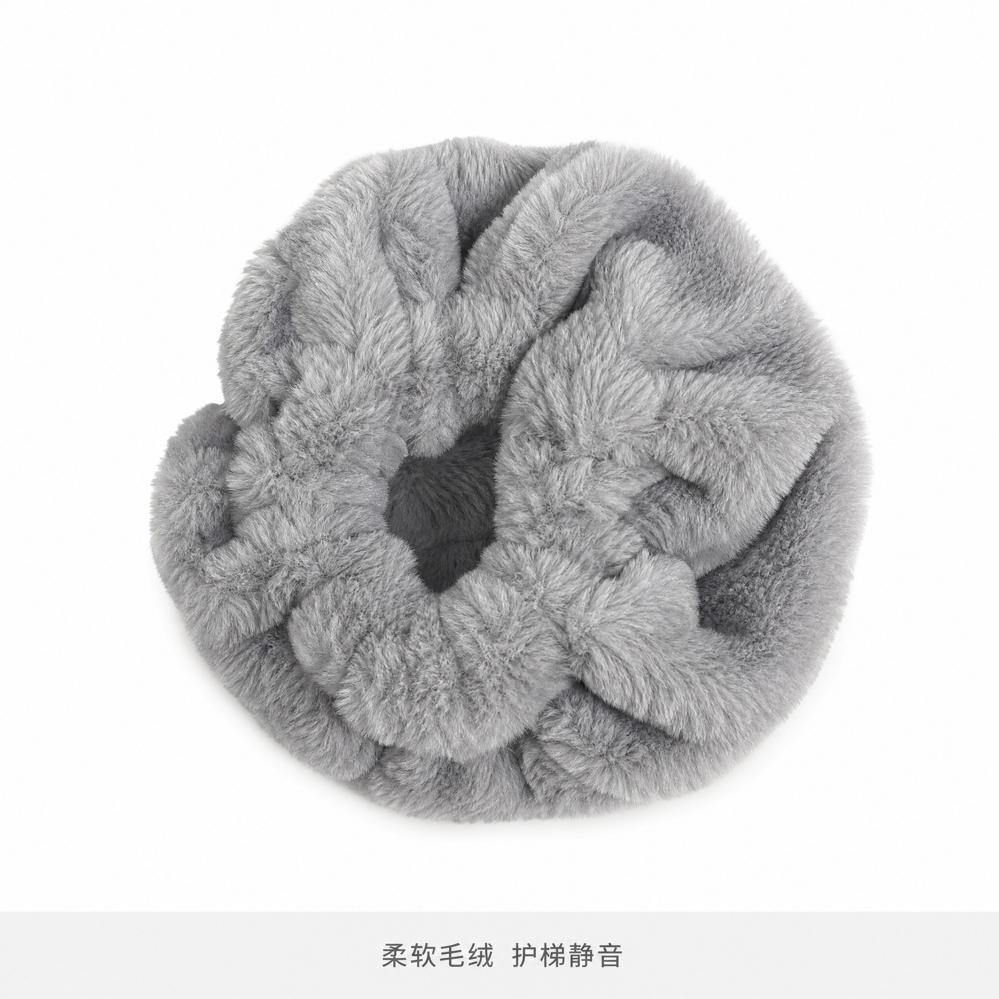[主图-1] 首图白底产品展示，突出梯用绒布套整体外观和毛绒质… - 图片创意预览