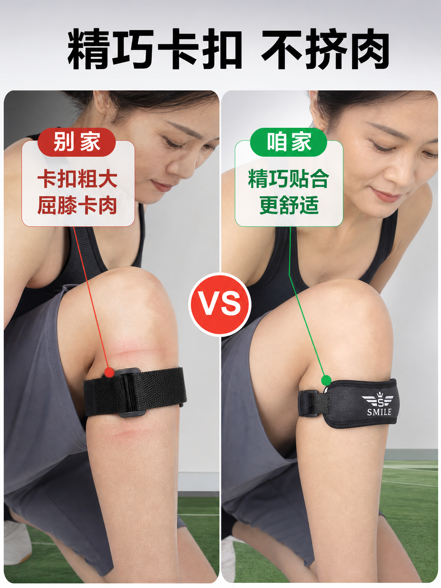 [商品] 使用【图80】SMILE黑色髌骨带产品图、【图83】… - 图片创意预览