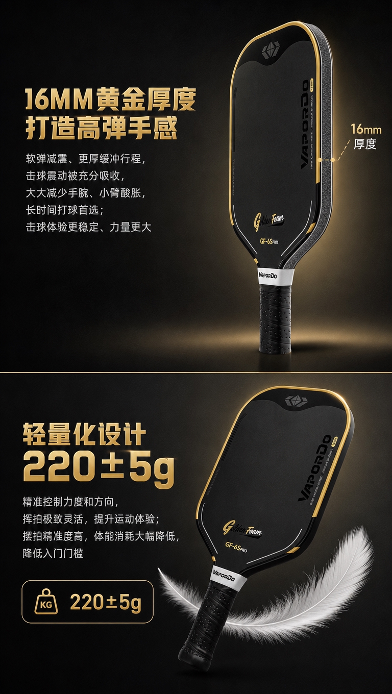 [商品] 使用【图1】黑金款GoldenFoam-6S Pro… - 图片创意预览