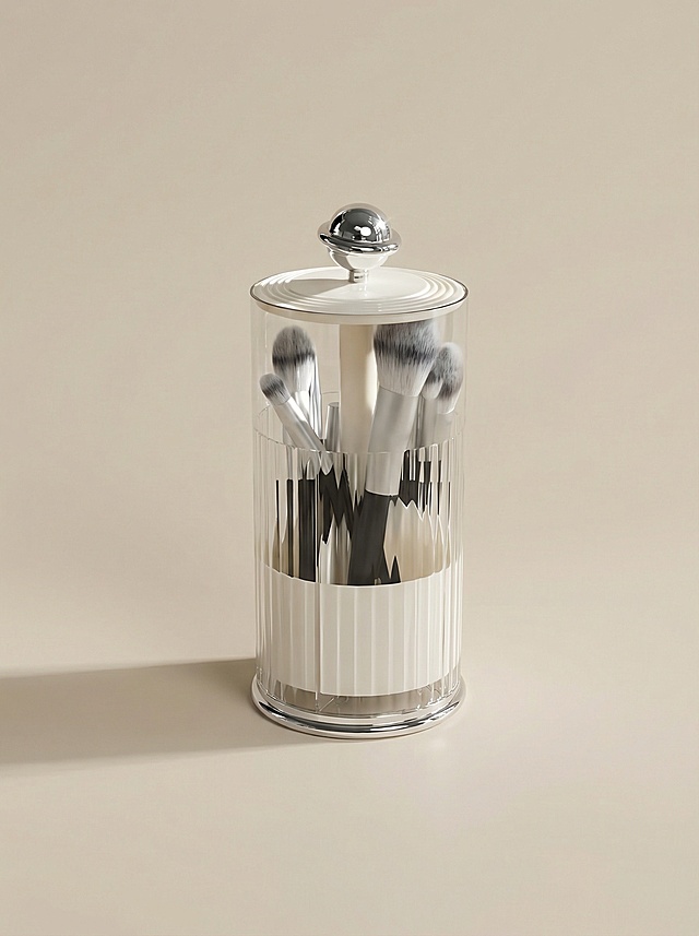 让产品整体变新，商业拍摄氛围，浅色的纯色背景