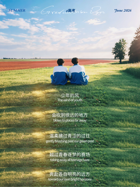 高考语录文艺青春电影胶片风发圈模版小红书配图预览效果