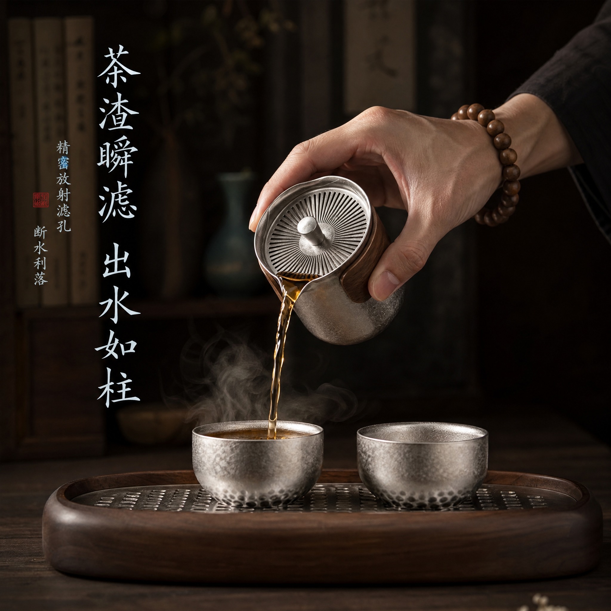 [主图-2] 核心亮点 使用效果展示 冲泡倒茶使用场景。 [统… - 图片创意预览