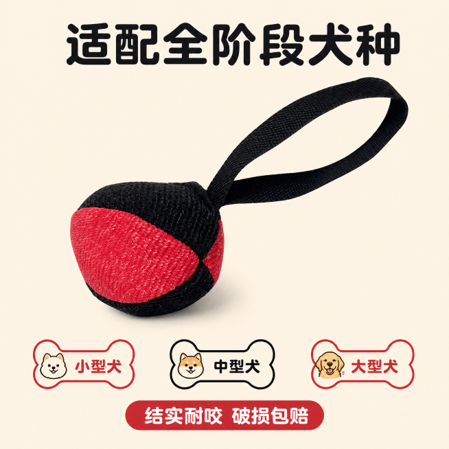 「图片1」，生成一套主图（5张），商品名称是宠物咬包狗狗橄榄球玩具，卖点是狗狗橄榄球玩具，啃咬磨牙，耐撕，扑咬互动，训犬咬包狗狗玩具，风格是萌宠「图片1」「图片1」「图片1」「图片1」「图片1」「图片预览效果