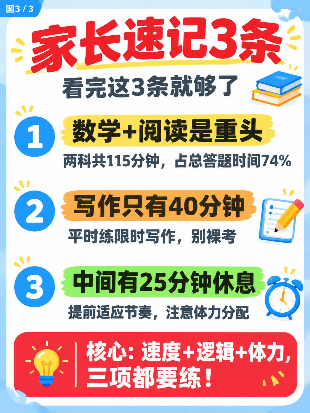小红书笔记内页排版图，教育机构大字报风格，与封面风格统一，版式… - 图片创意预览