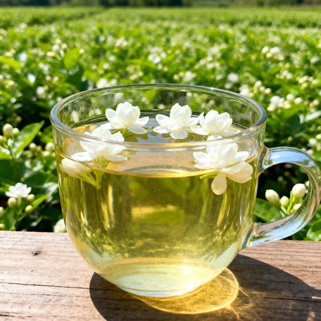 广西茉莉花茶预览效果