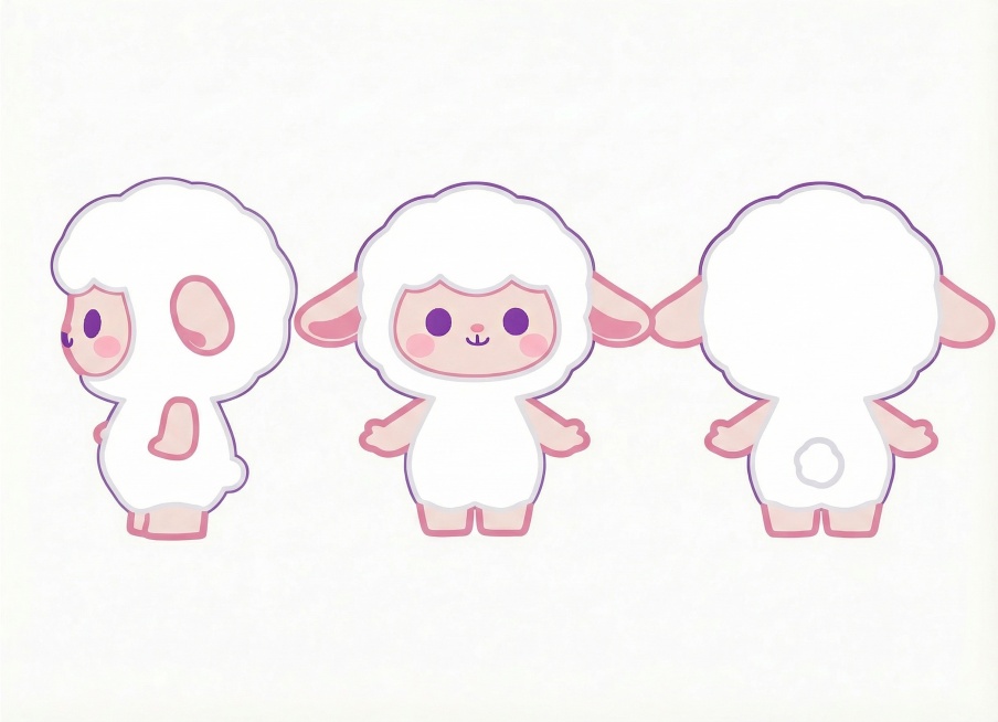 根据本身的色彩添加彩色描边预览效果