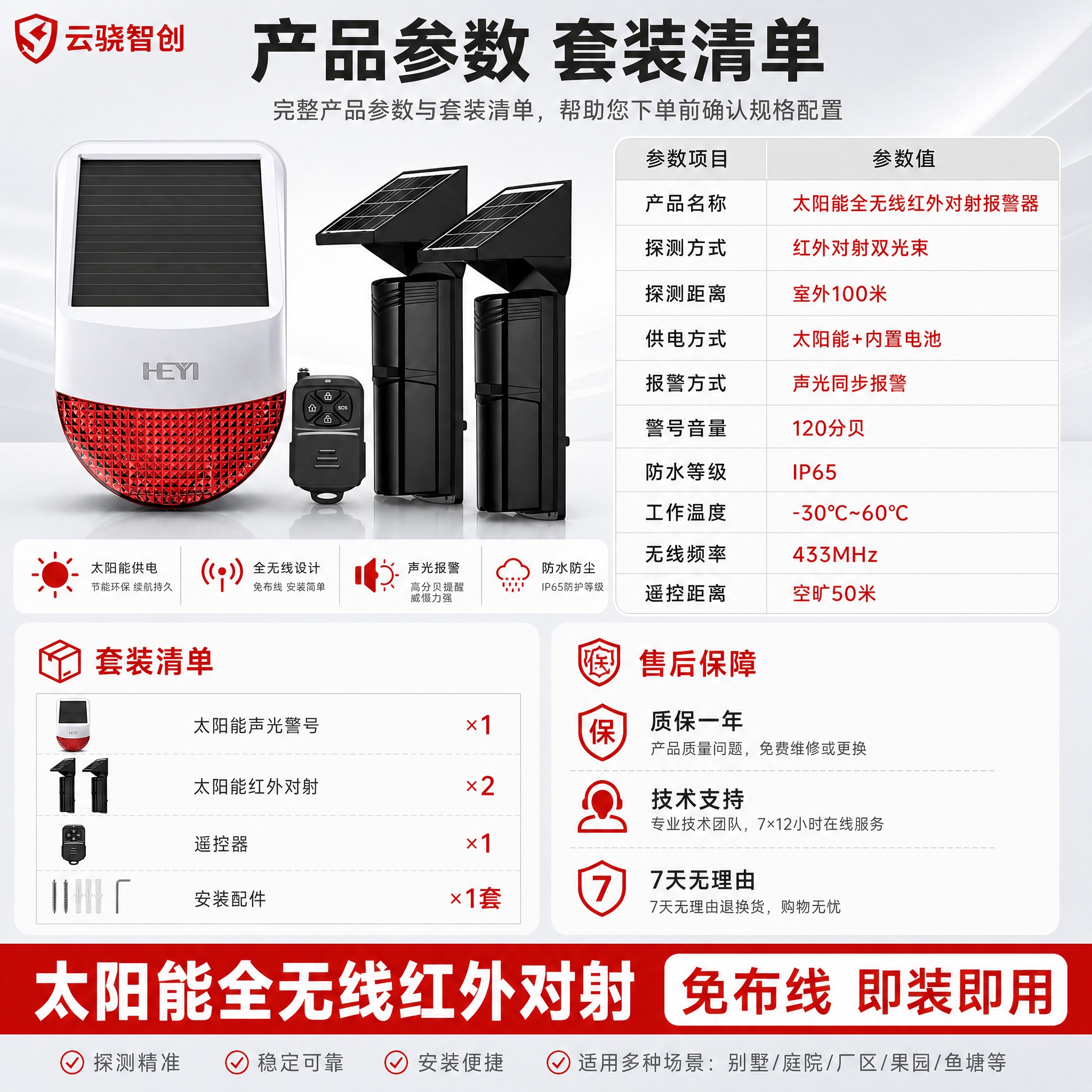 [主图-5] 规格参数图，主题：完整产品参数与套装清单，帮助用… - 图片创意预览