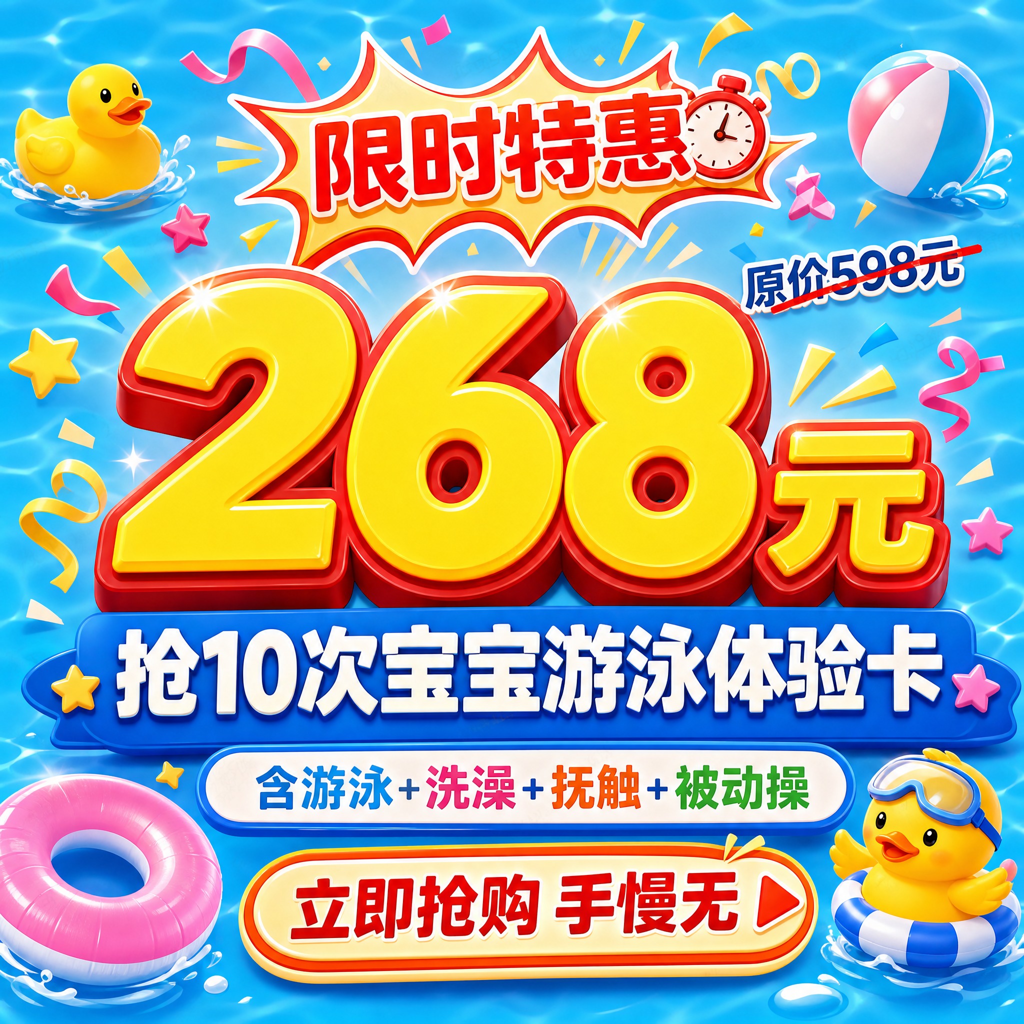 [主图-8] 限时活动紧迫感促下单。强调268元限时特惠，营造… - 图片创意预览