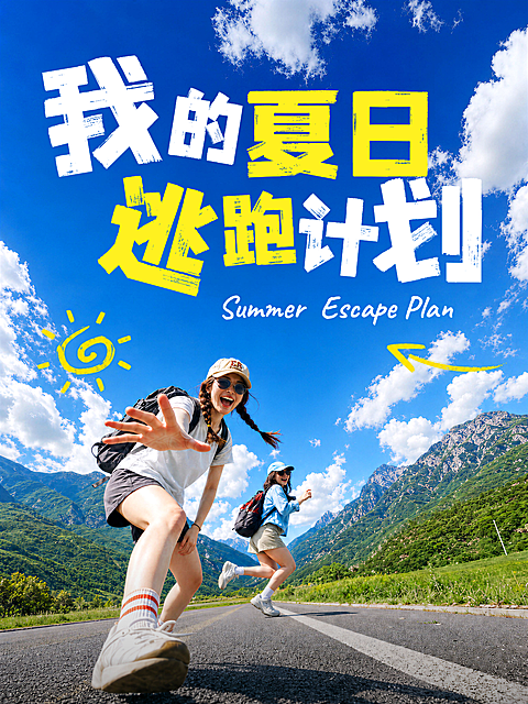 小红书旅行封面