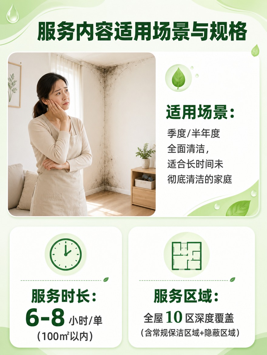 [商品] 非实物服务类商品：深度保洁上门服务，无实物产品图；以… - 图片创意预览
