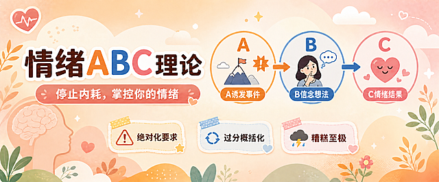 去除右下角的二维码占位粉色方块，将该区域替换为与周围背景一致的暖色调渐变背景和植物装饰元素，保持整体画面风格统一，其余所有内容保持不变