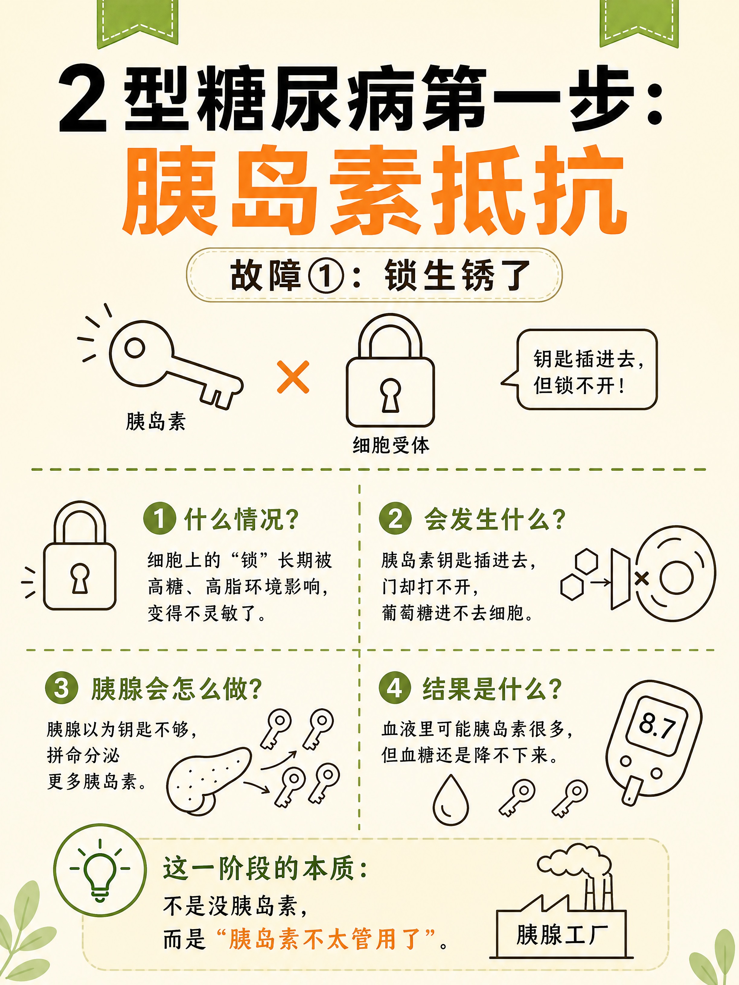 小红书笔记大字封面，插图大字，ins清新黄白简约风，极简扁平线… - 图片创意预览