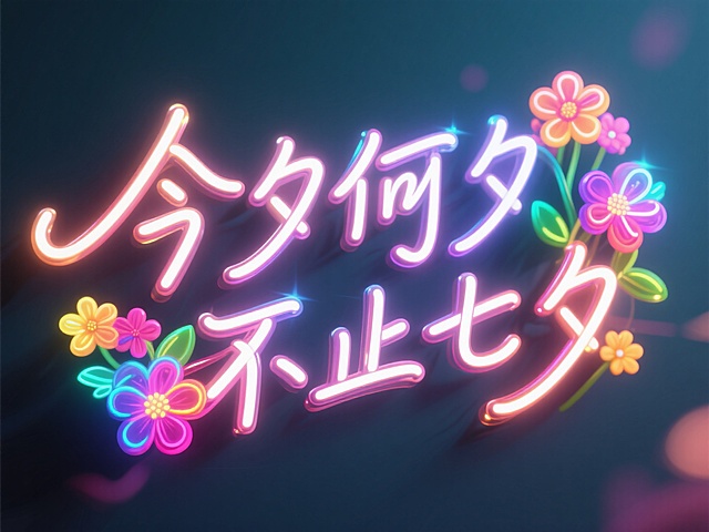 字体设计｜七夕手写字体