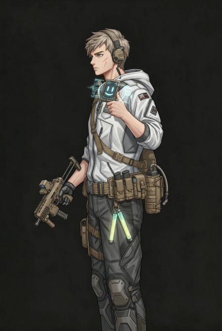 细化角色，丰富服饰、装备细节，采用二次元画风预览效果