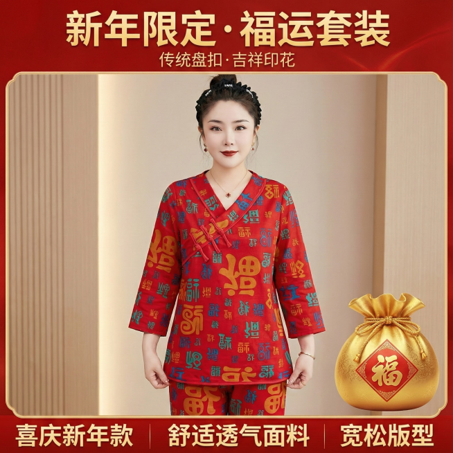 生成三张不同的电商主图主服样式不变，比例1：1预览效果
