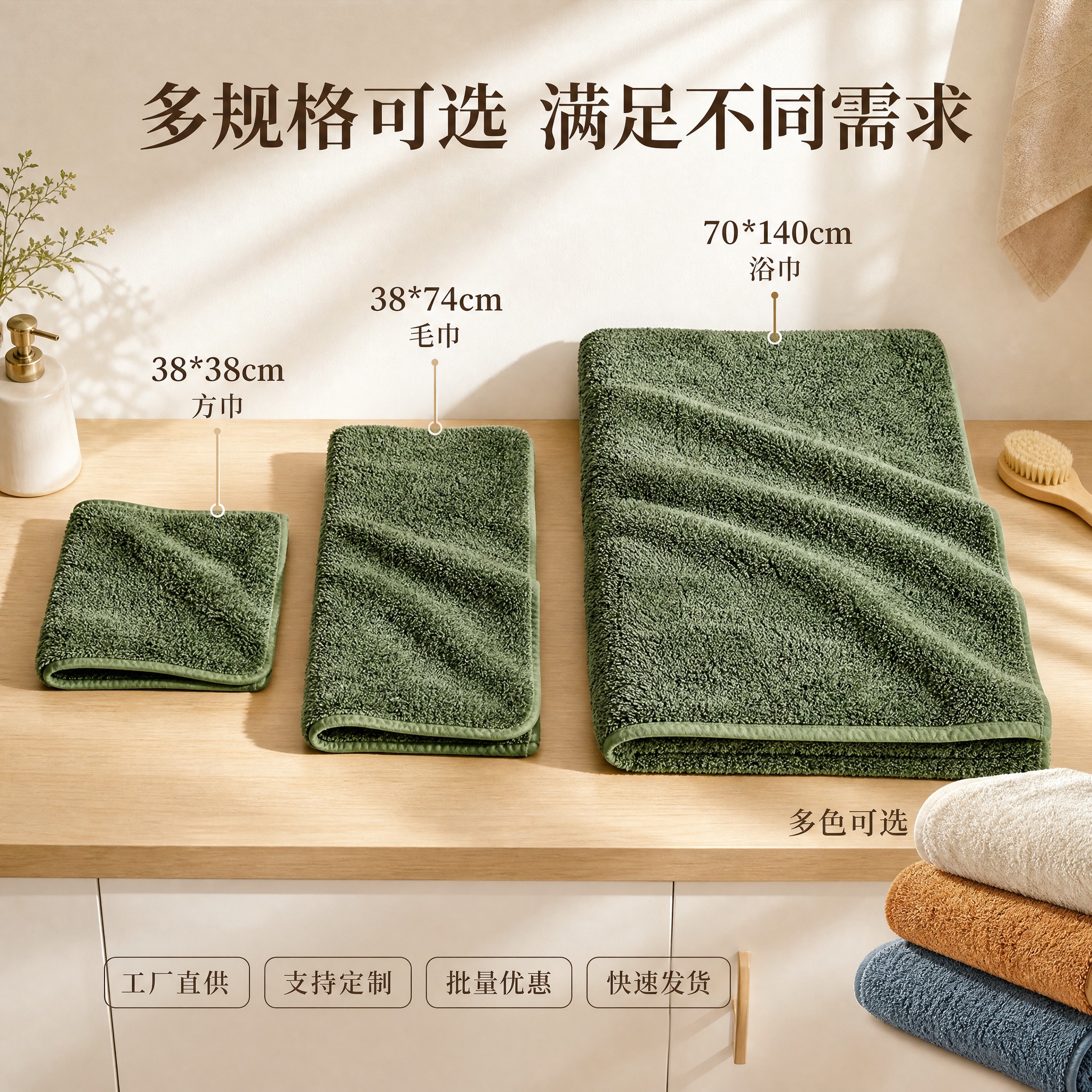 [主图-4] 多规格尺寸展示与全系列产品陈列，方便B端客户了解… - 图片创意预览
