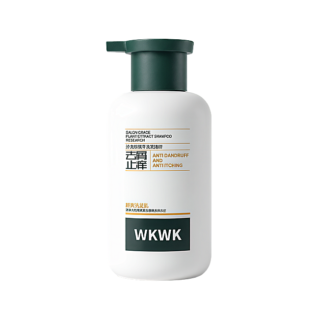 瓶身是纯白色的