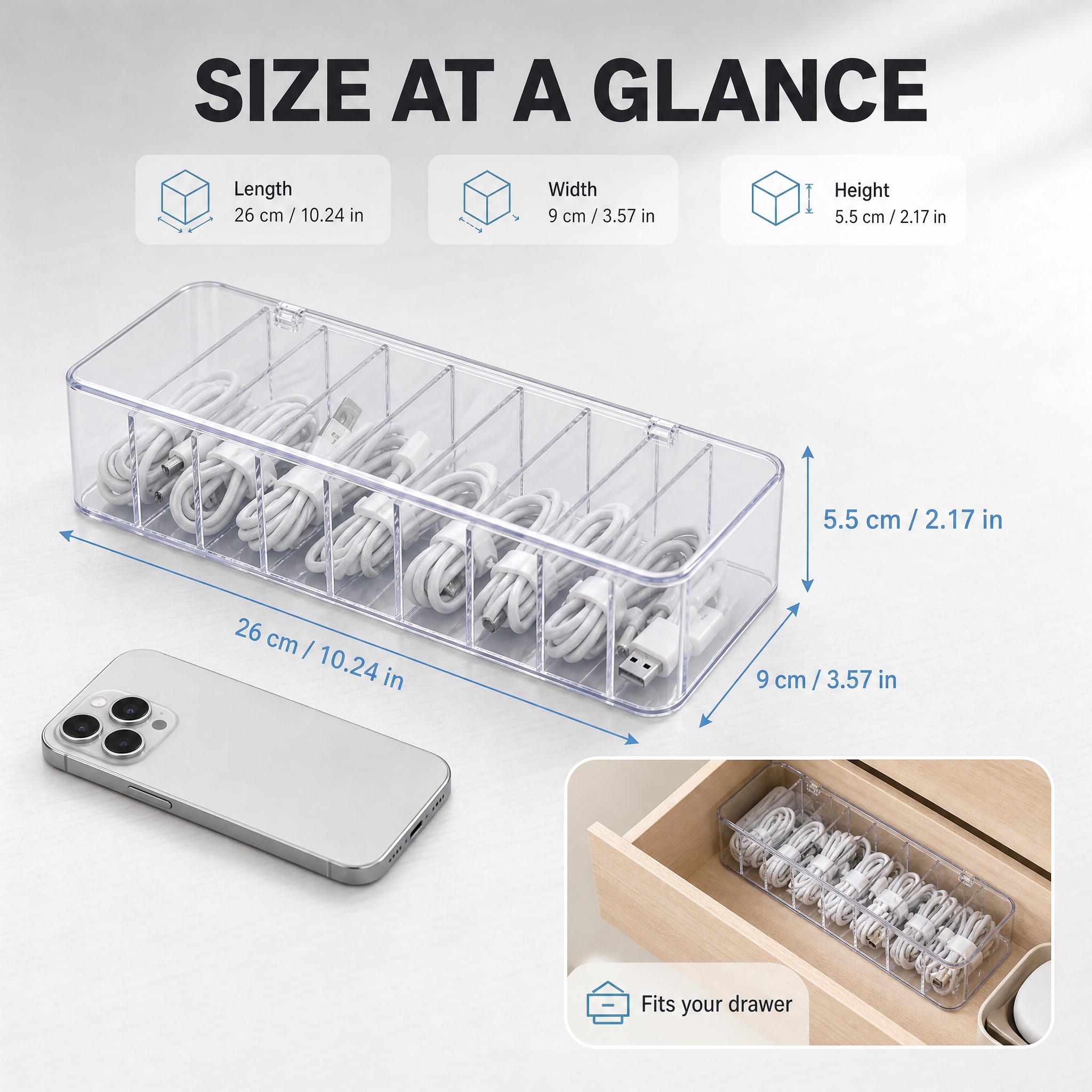 [主图-5] Cable Management Box wit… - 图片创意预览