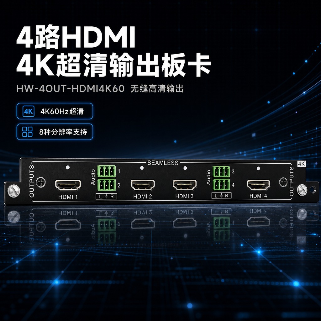 [商品] 使用【图1】HDMI无缝高清输出板卡HW-4OUT-… - 图片创意预览