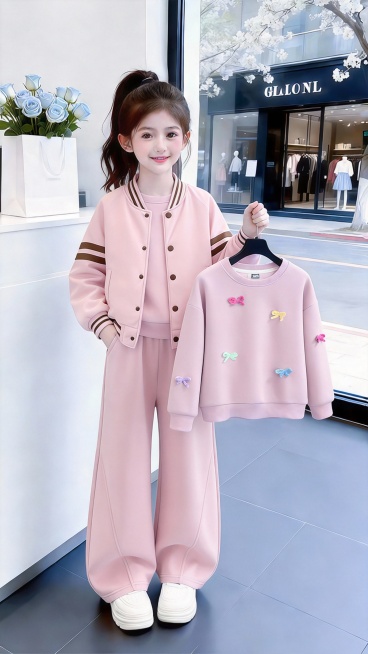 把图1的衣服和裤子给图的2的人物穿上，保留原场景光影，保持图2的人物的五官和发型不变，图片宽高尺寸不变，背景不变，人物姿势不变，保持图1的衣服和裤子的款式和颜色不变预览效果